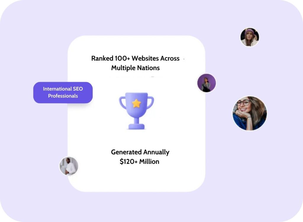 Multi-national SEO achievements.