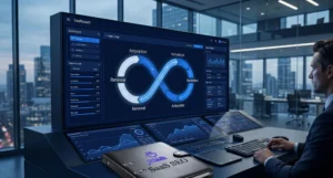 Hero image showing continuous SaaS logic loop for Acquisition Activation Retention and Renewal